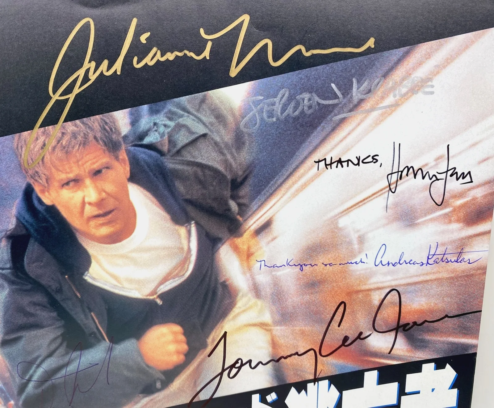 Cast — 1993 The Fugitive Movie Cast Signed By 8 Harrison Ford Tommy Lee Jones Sela Ward, изображение 2