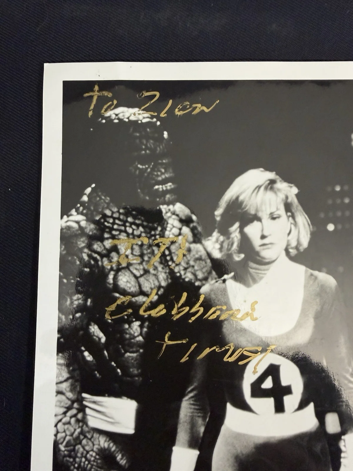 Michael Bailey Smith Signed 8x10– The Fantastic Four (1994) Concorde Promo Photo, image 2