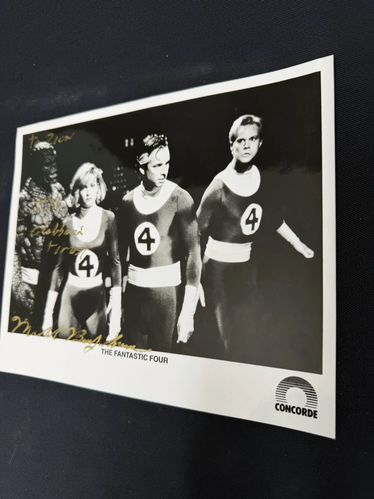 Michael Bailey Smith Signed 8x10– The Fantastic Four (1994) Concorde Promo Photo, image 4