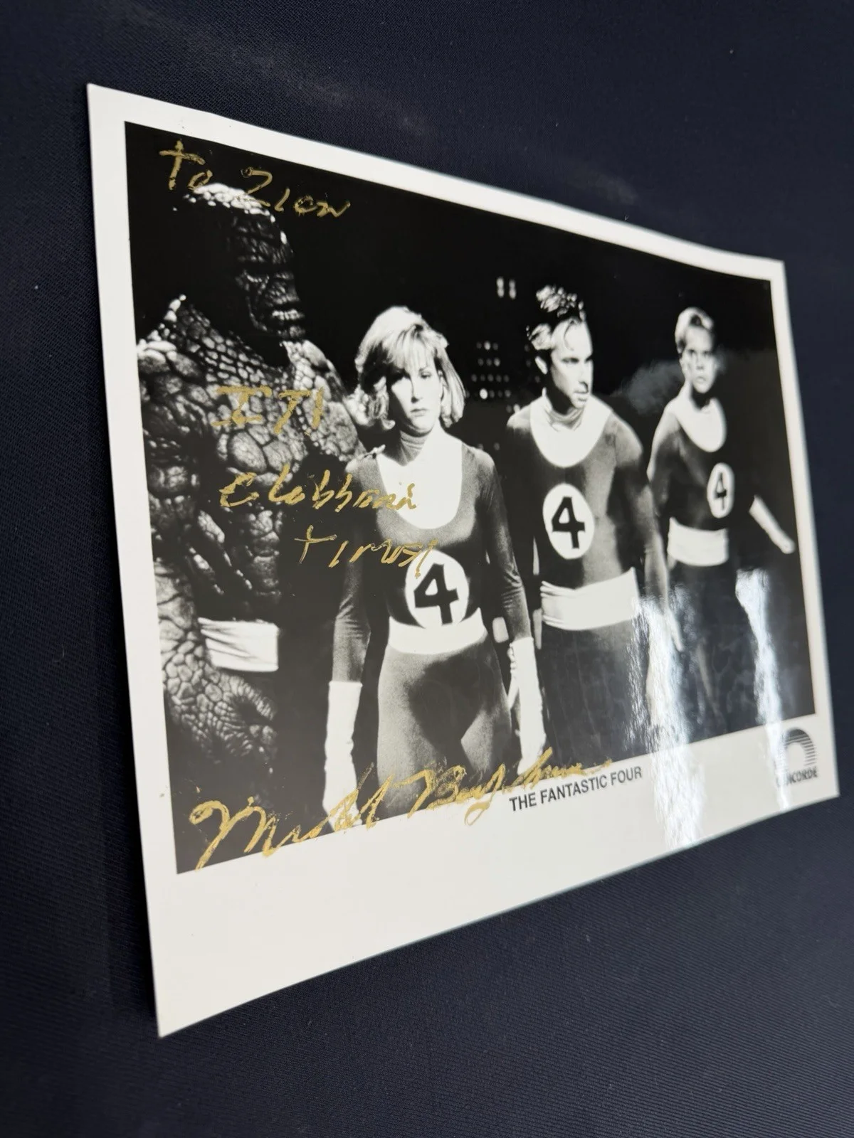 Michael Bailey Smith Signed 8x10– The Fantastic Four (1994) Concorde Promo Photo, image 5
