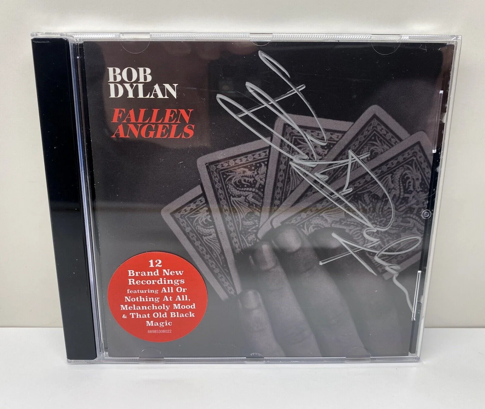 Bob Dylan Fallen Angels Signed 2016 CD Autographed, image 2