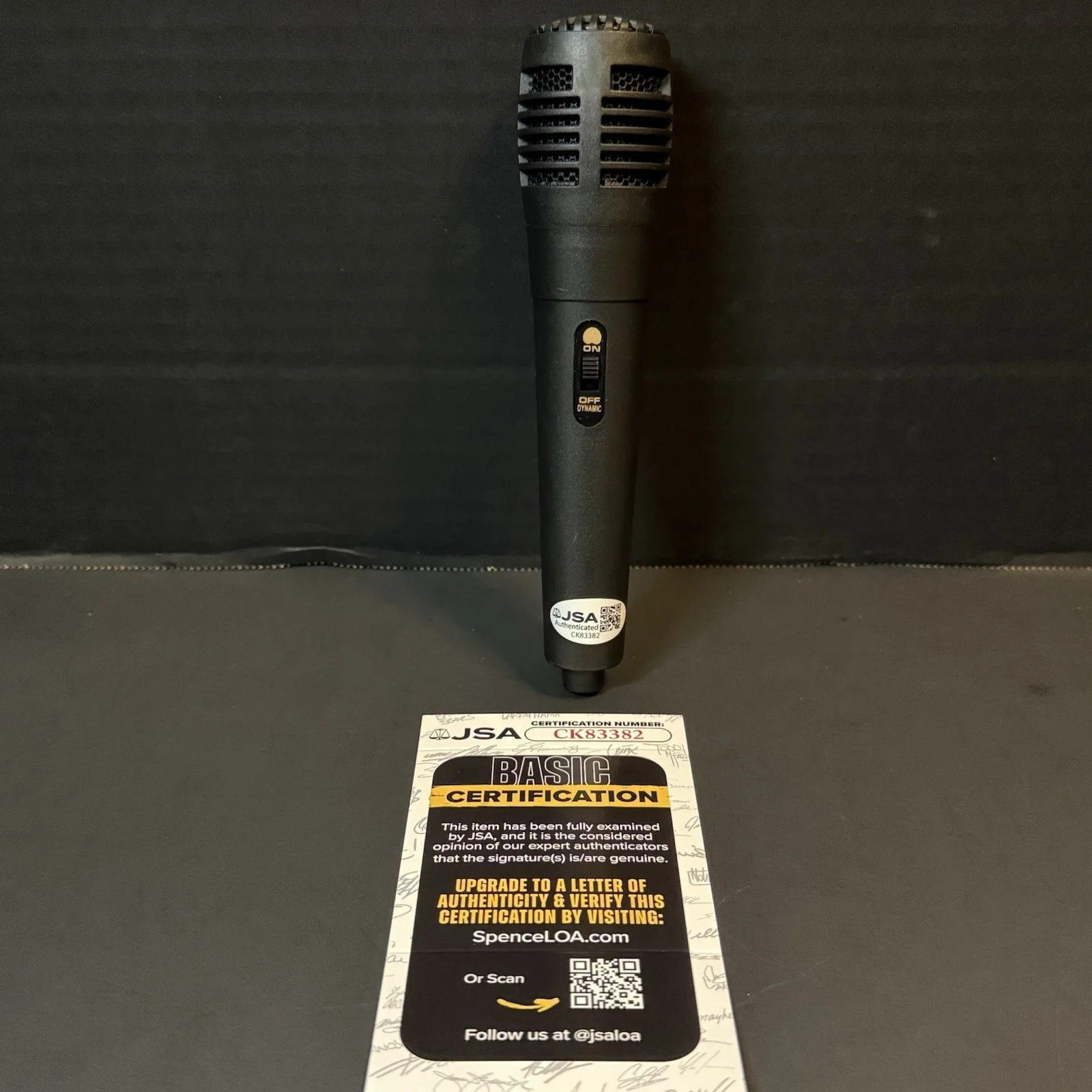 Yung Joc Signed Microphone Autographed Mic It’s Going Down JSA COA Rapper, image 3