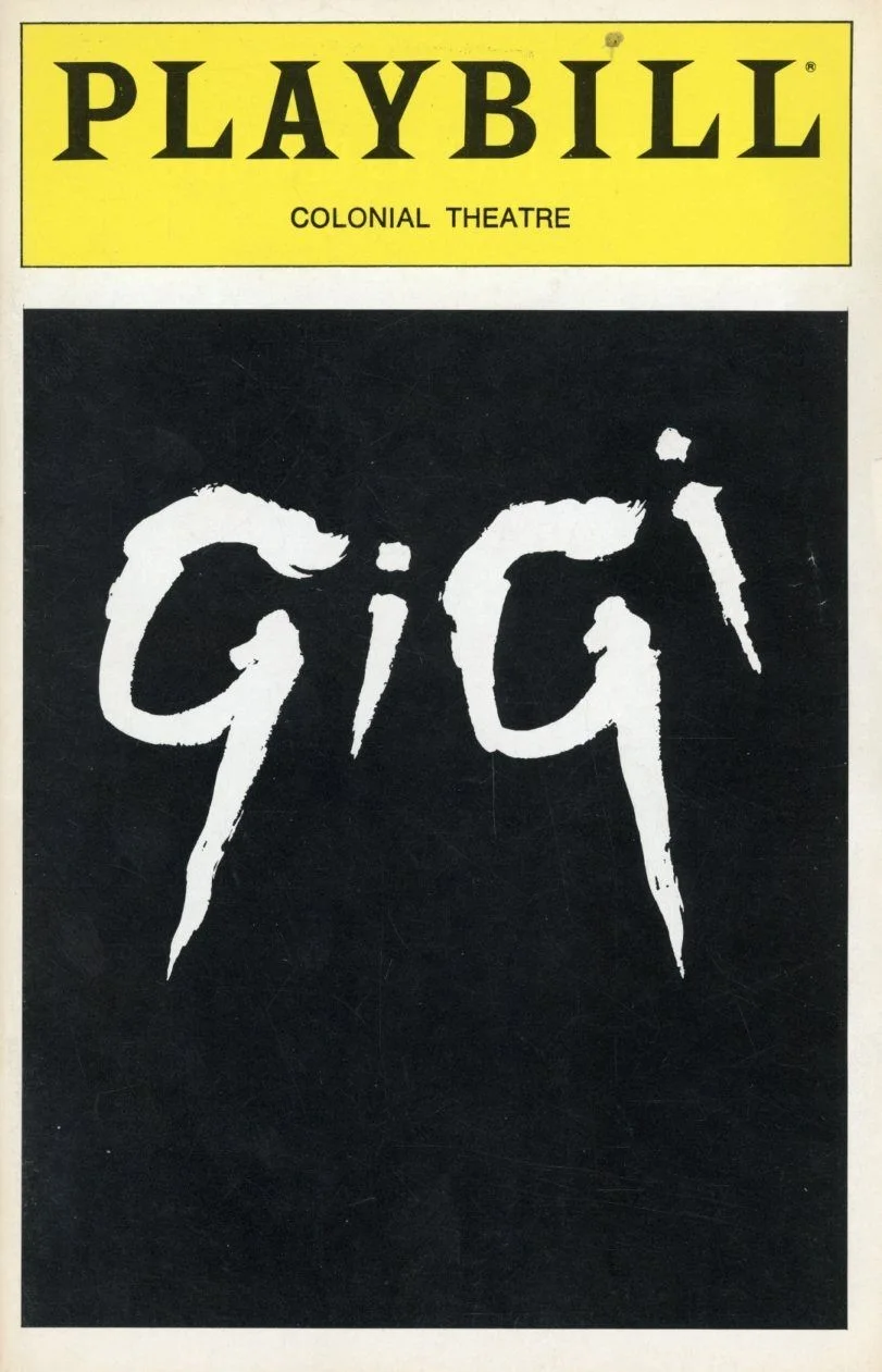 Louis Jourdan — Louis Jourdan- Signed Colonial Theatre Playbill from "GiGi"