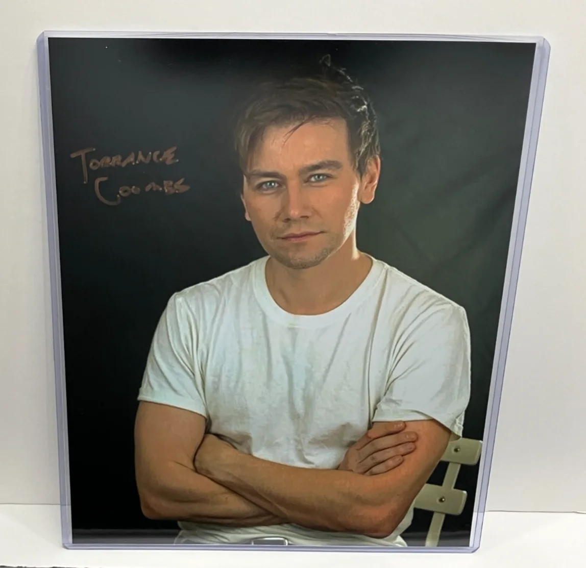 Torrance Coombs — Torrance Coombs REIGN Actor Hand Signed Autograph 8x10 Photo plus COA, изображение 2