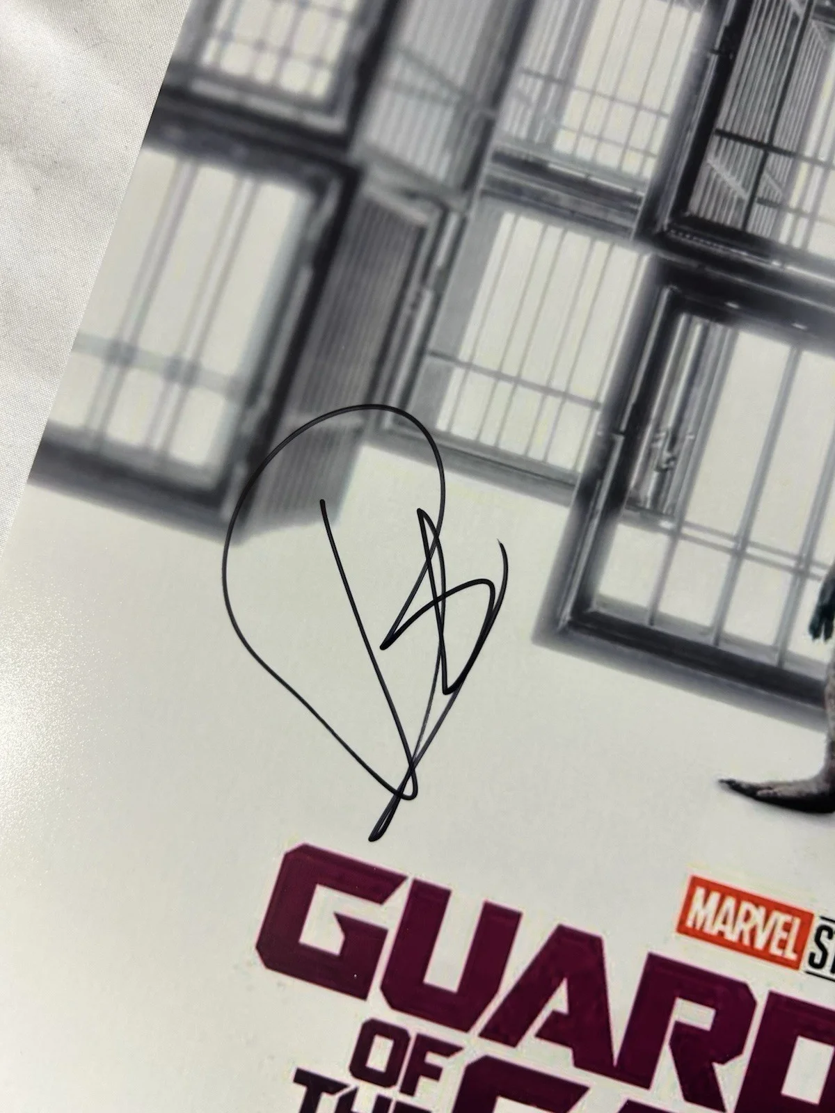 Bradley Cooper — Bradley Cooper Signed Guardians Of The Galaxy 12x18 Poster Autographed JSA COA, image 3