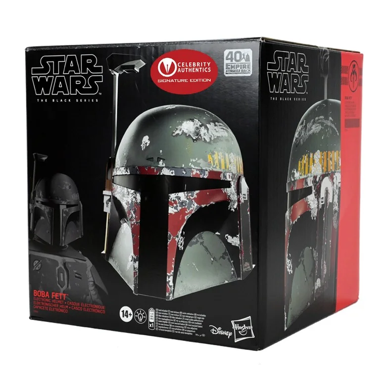 Temuera Morrison — Temuera Morrison Autographed Star Wars Black Series Boba Fett Weathered Helmet, изображение 5