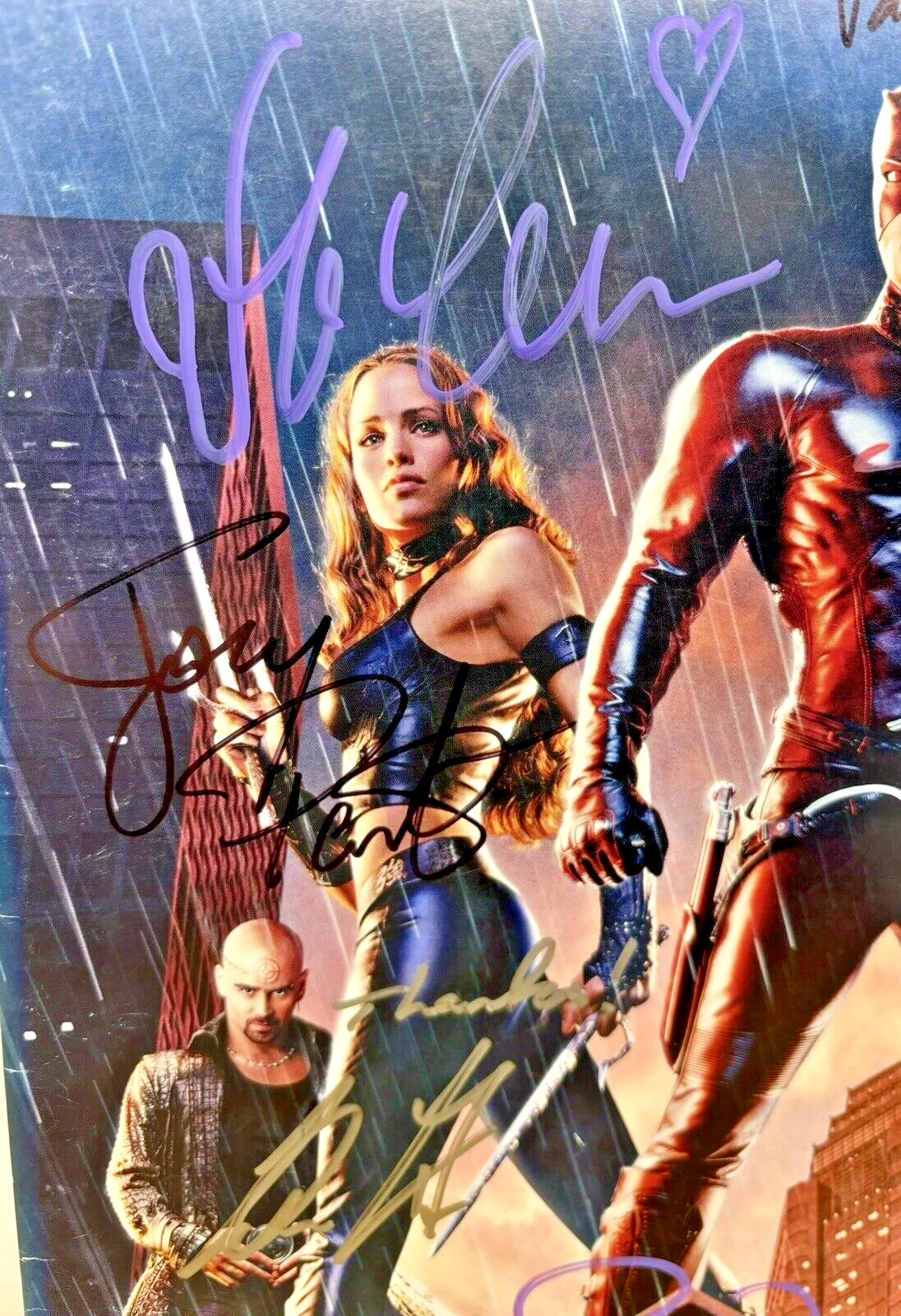2003 Daredevil Movie Program Cast Signed By 11 Ben Affleck Michael Clarke Duncan, image 3