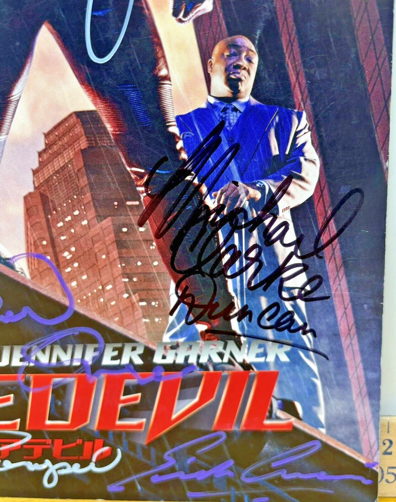 2003 Daredevil Movie Program Cast Signed By 11 Ben Affleck Michael Clarke Duncan, image 4