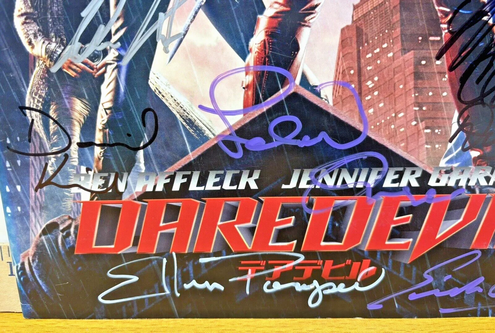 2003 Daredevil Movie Program Cast Signed By 11 Ben Affleck Michael Clarke Duncan, image 5