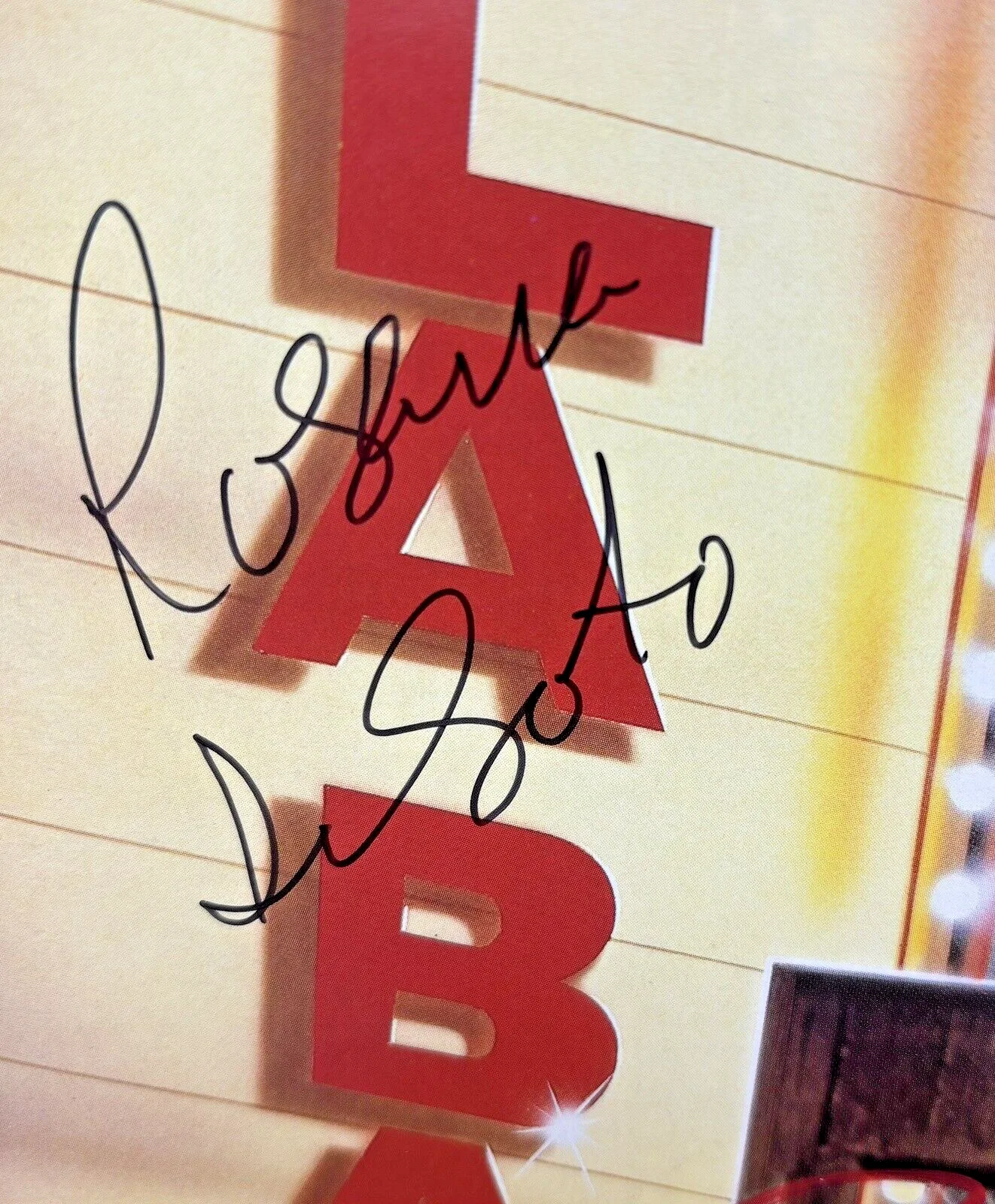 Cast — 1987 La Bamba Movie Program Cast Signed By 8 Lou Diamond Phillips Luis Valdez, image 3