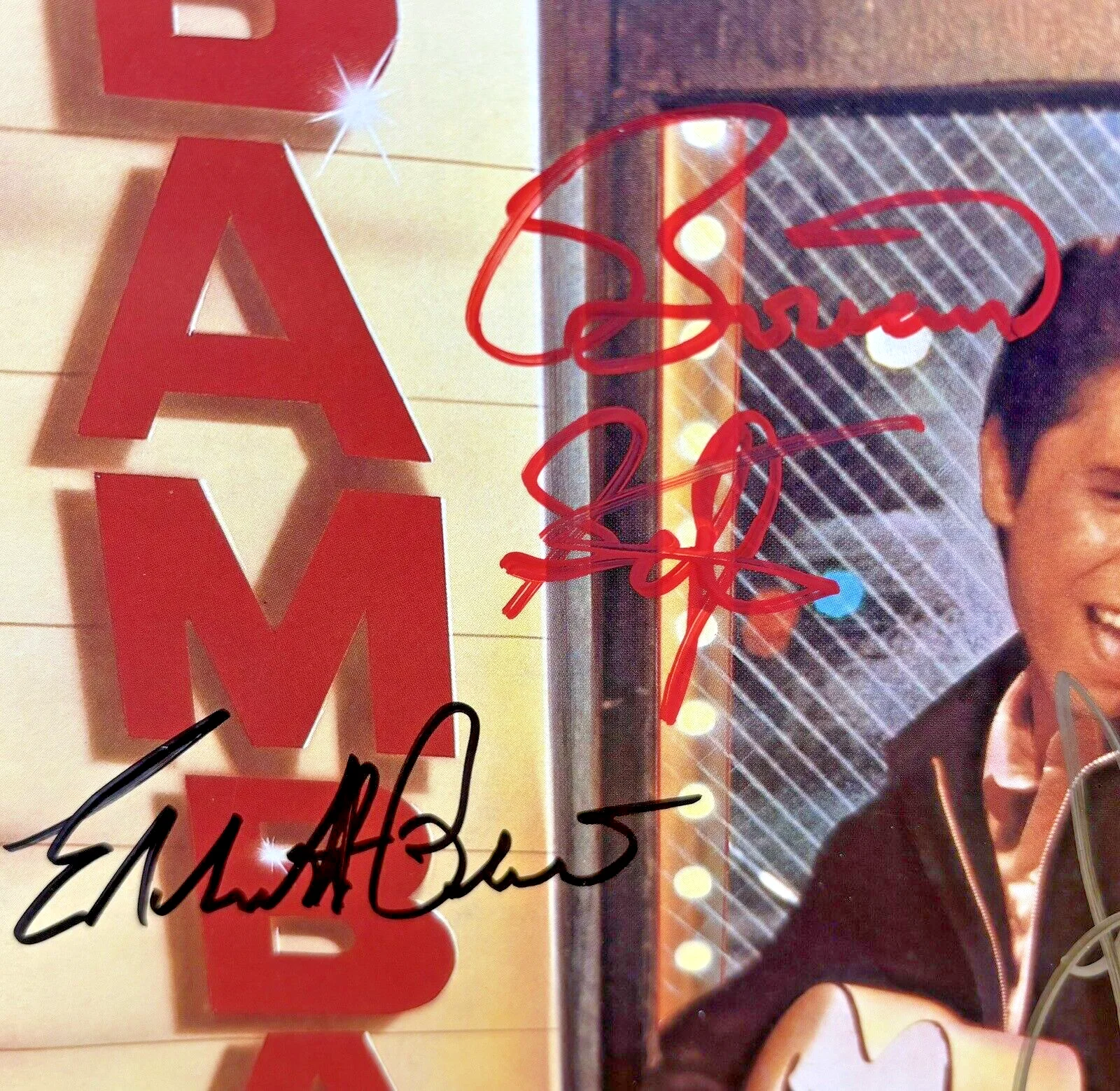 Cast — 1987 La Bamba Movie Program Cast Signed By 8 Lou Diamond Phillips Luis Valdez, image 4