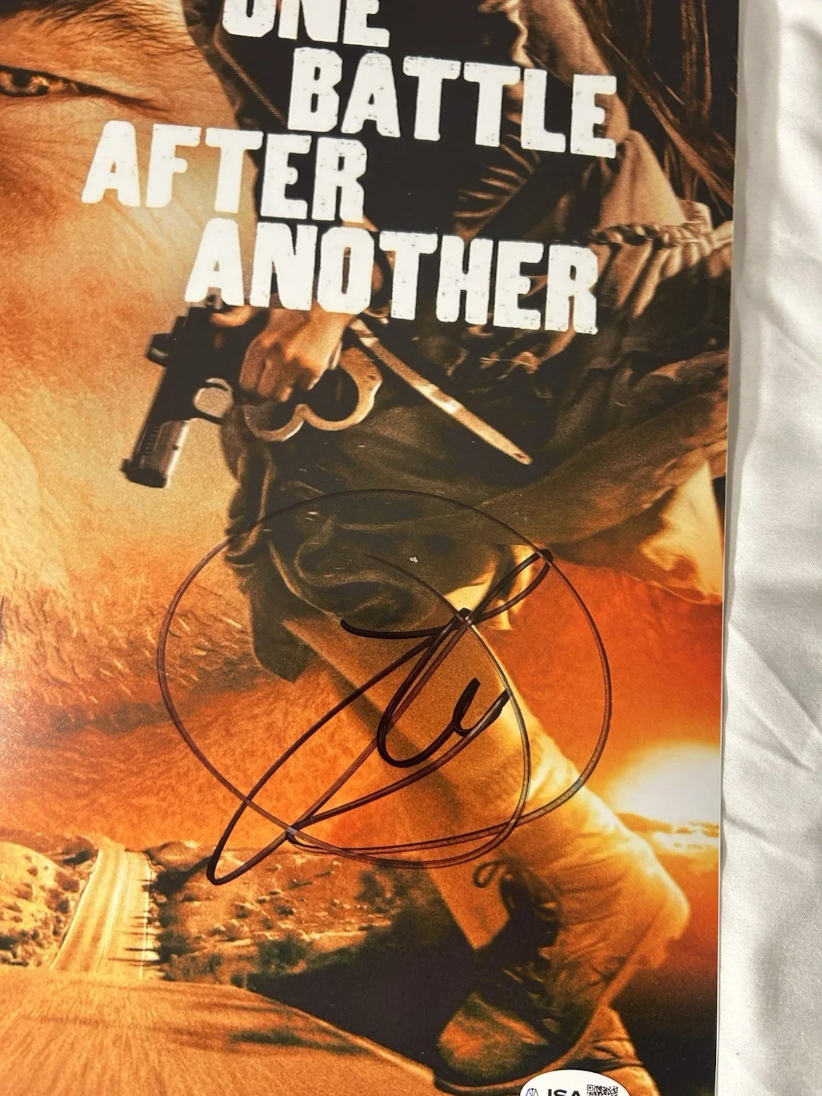 Teyana Taylor — Teyana Taylor Signed One Battle After Another 12x18 Poster Autographed JSA COA, image 2