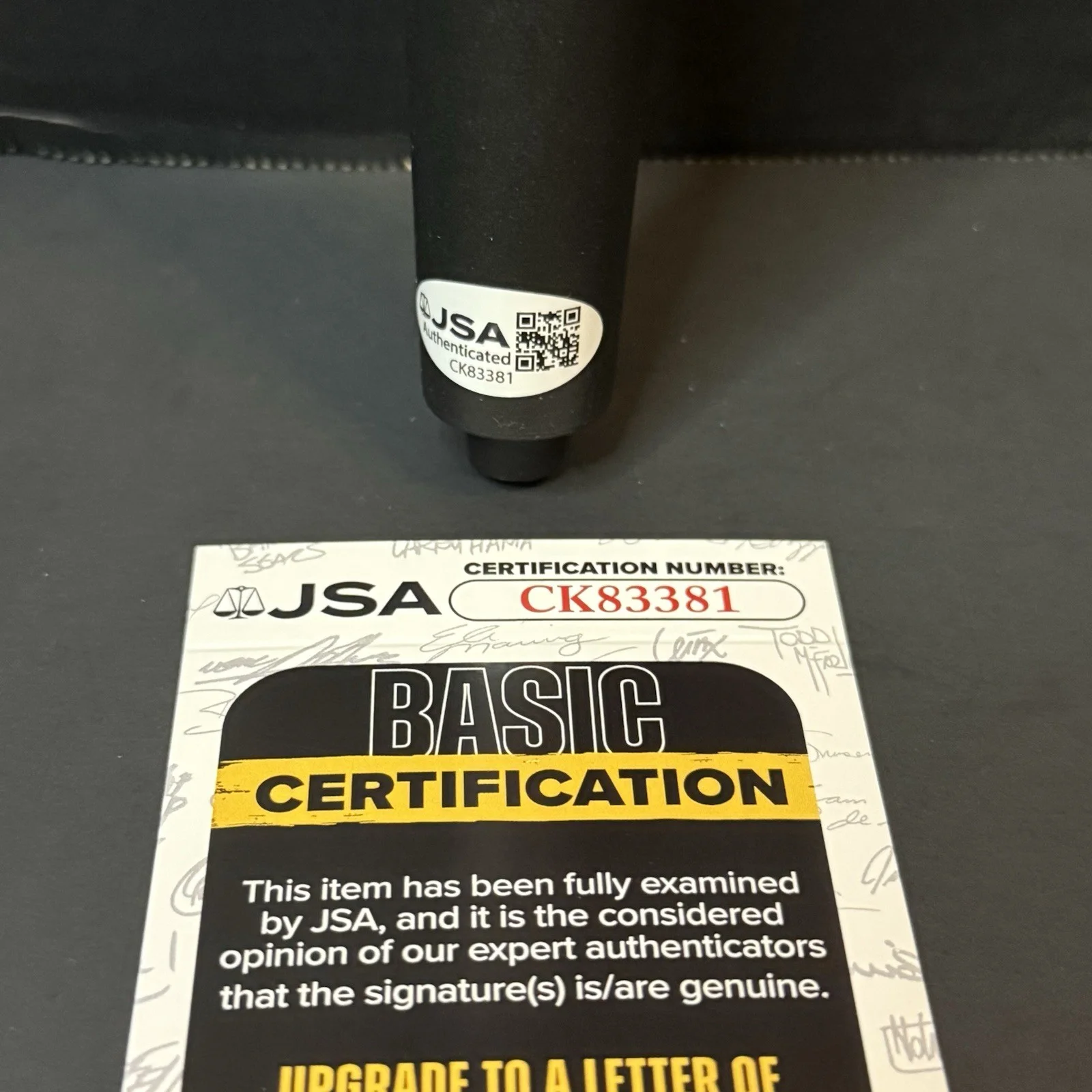 Schoolboy Q Signed Microphone Autographed Mic Rapper JSA COA Collard Greens TDE, image 4