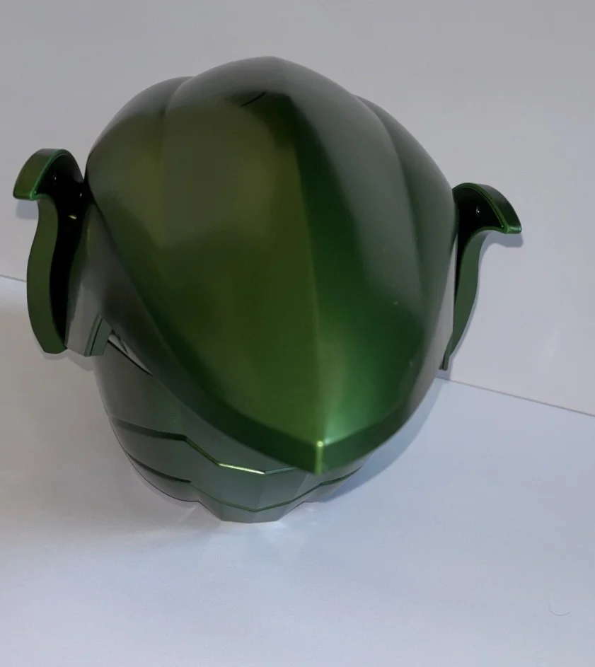 WILLEM DAFOE SIGNED GREEN GOBLIN 1:1 MARVEL LEGENDS HELMET SPIDER-MAN MOVIE BAS, image 5