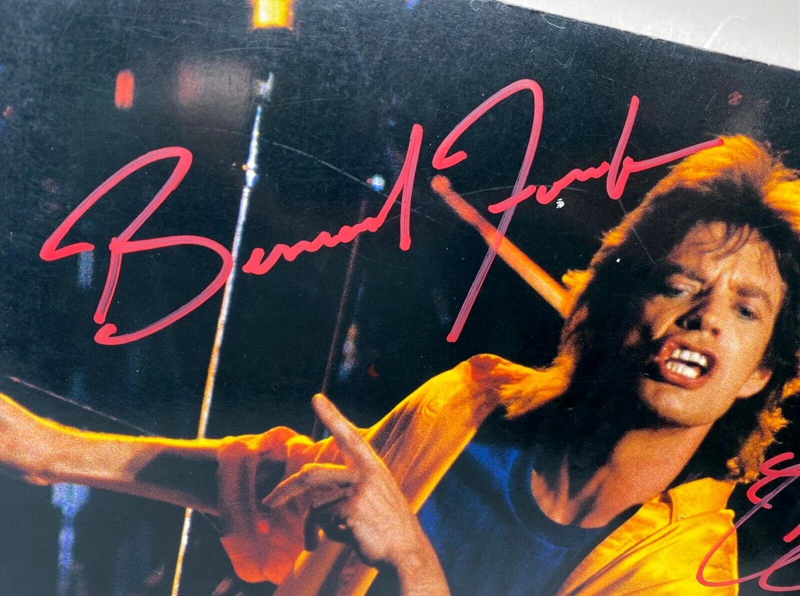 1988 Mick Jagger Primitive Cool Tour Concert Program Signed By 3 w/ Joe Satriani, image 4