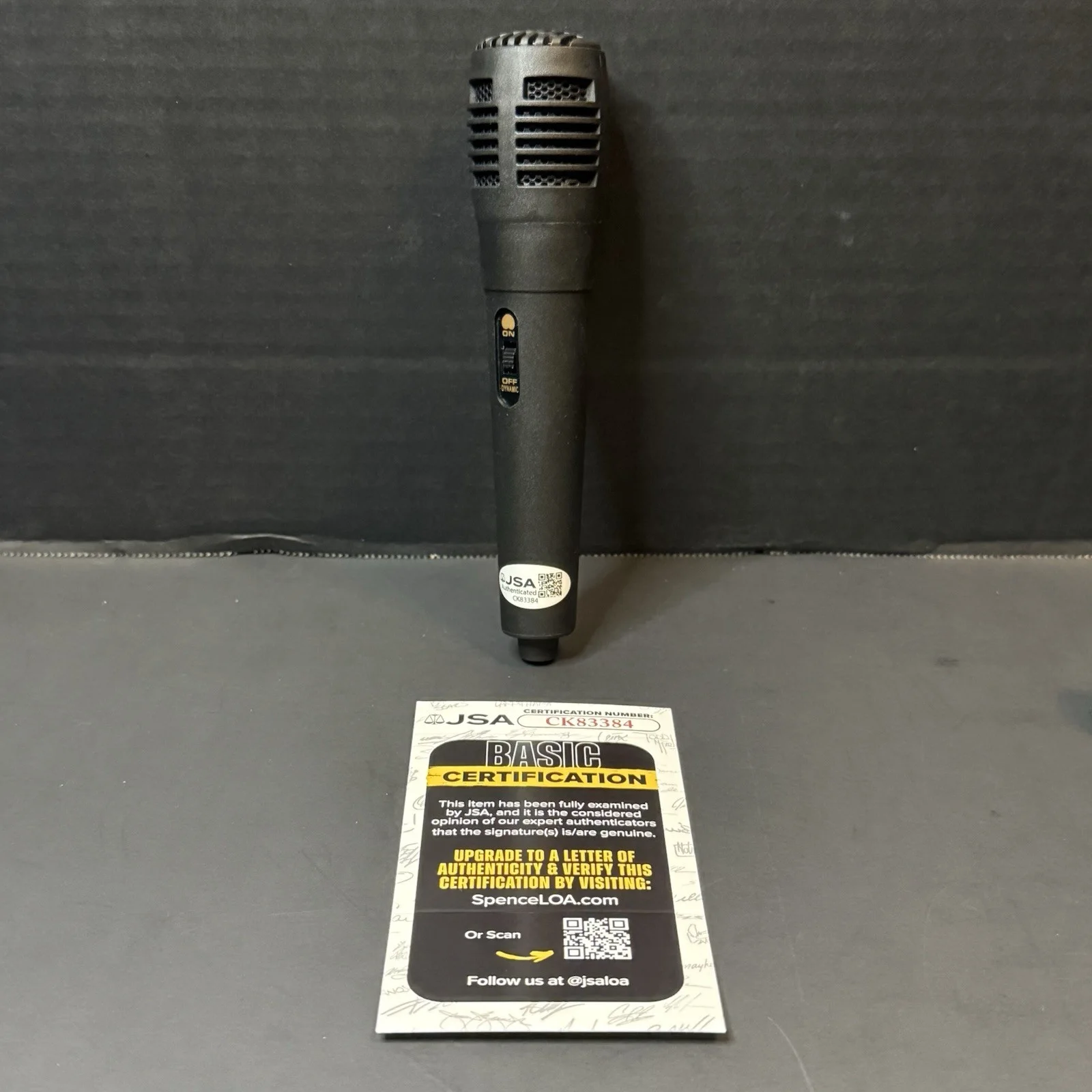 Rio Da Yung Og Signed Microphone Autographed Mic Detroit Rapper JSA COA, image 3
