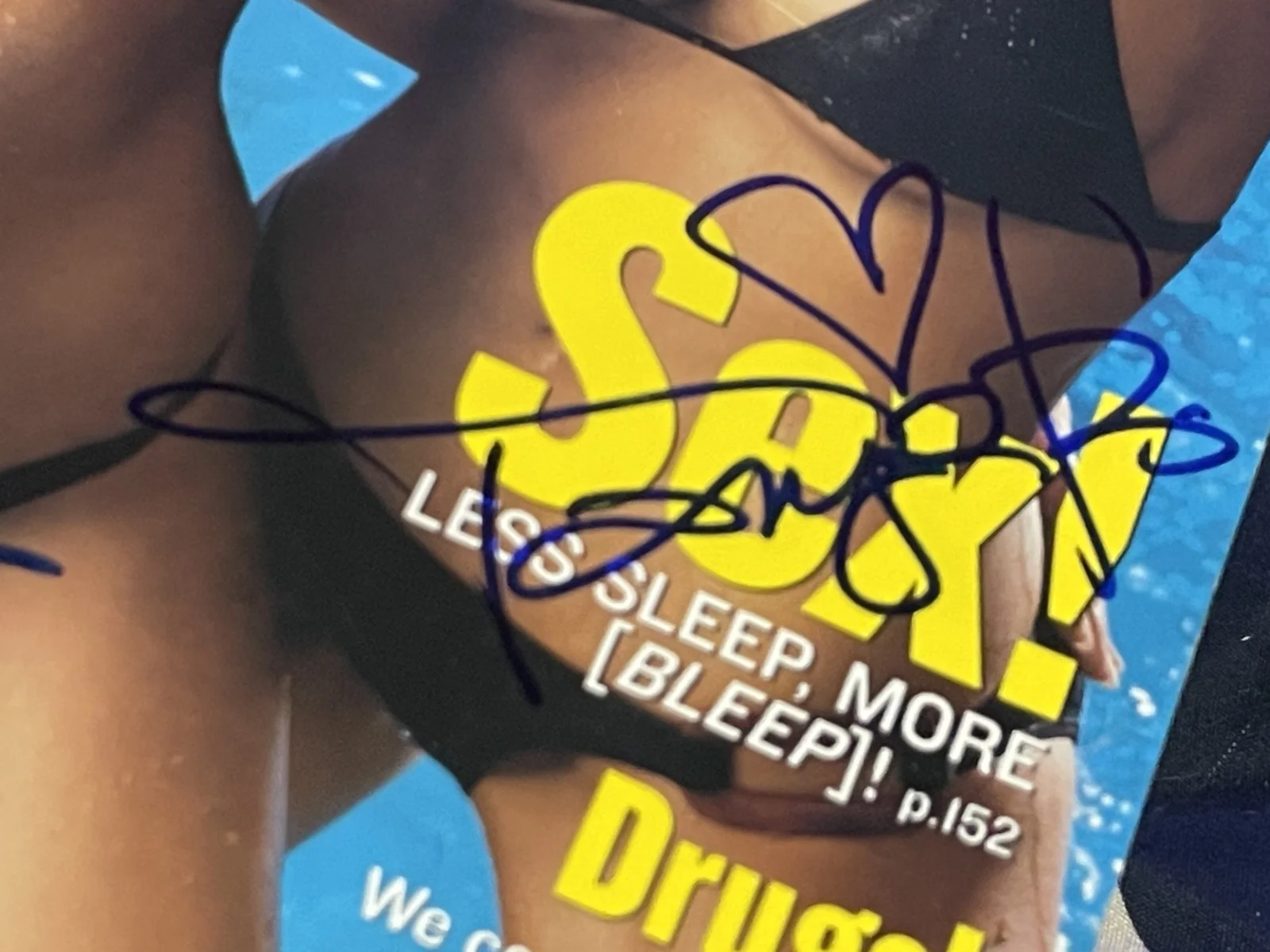 Tanya Ballinger, Kitana Baker — Miller Lite Girls Tanya Ballinger Kitana Baker Signed Stuff Magazine April 2003, image 3