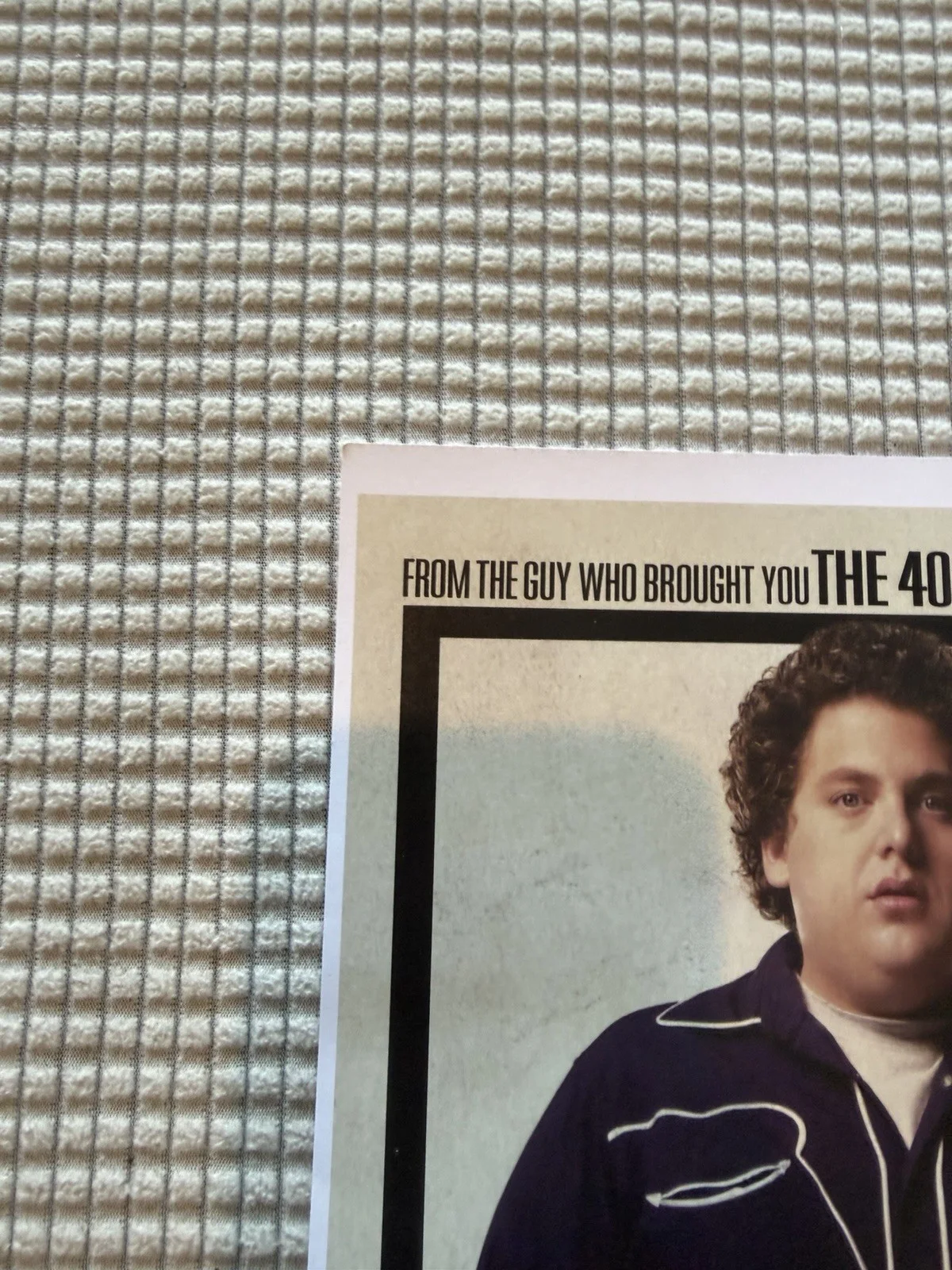 JSA authenticated SIGNED Superbad Poster McLovin, Christopher Mintz-Plasse, image 5