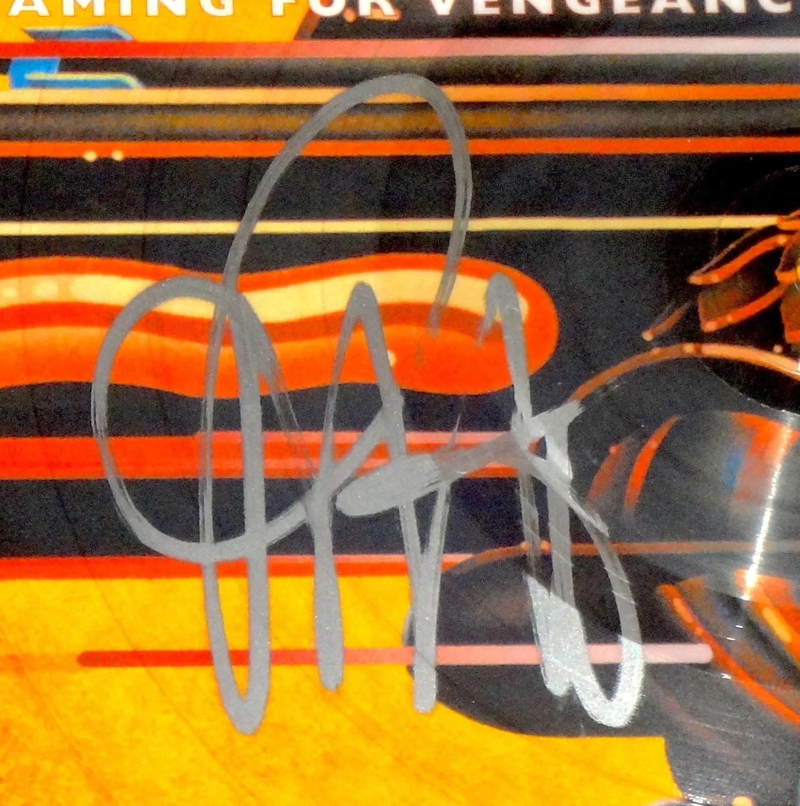 JUDAS PRIEST ROB HALFORD HAND SIGNED AUTOGRAPHED SCREAMING VENGEANCE ALBUM PROF, изображение 2