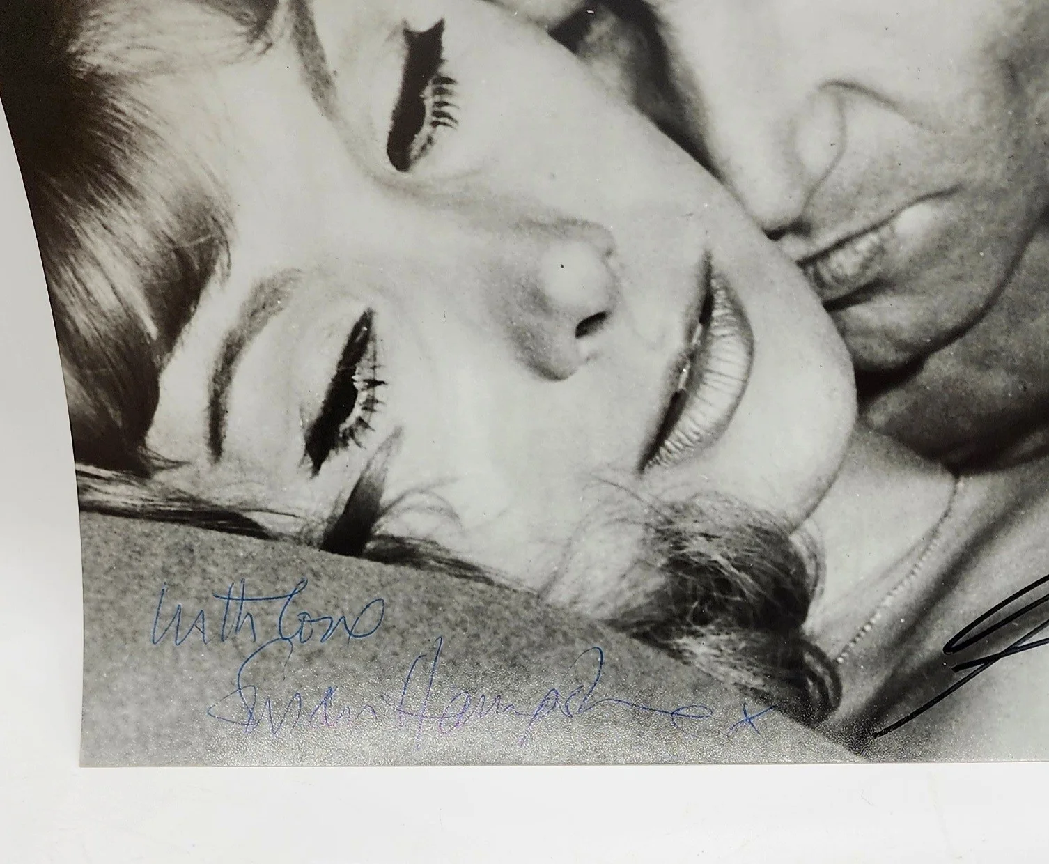 susan Hampshire, Charles Aznavour — Susan Hampshire & Charles Aznavour 10 X 8 Autographed Photo COA And Receipt, изображение 5