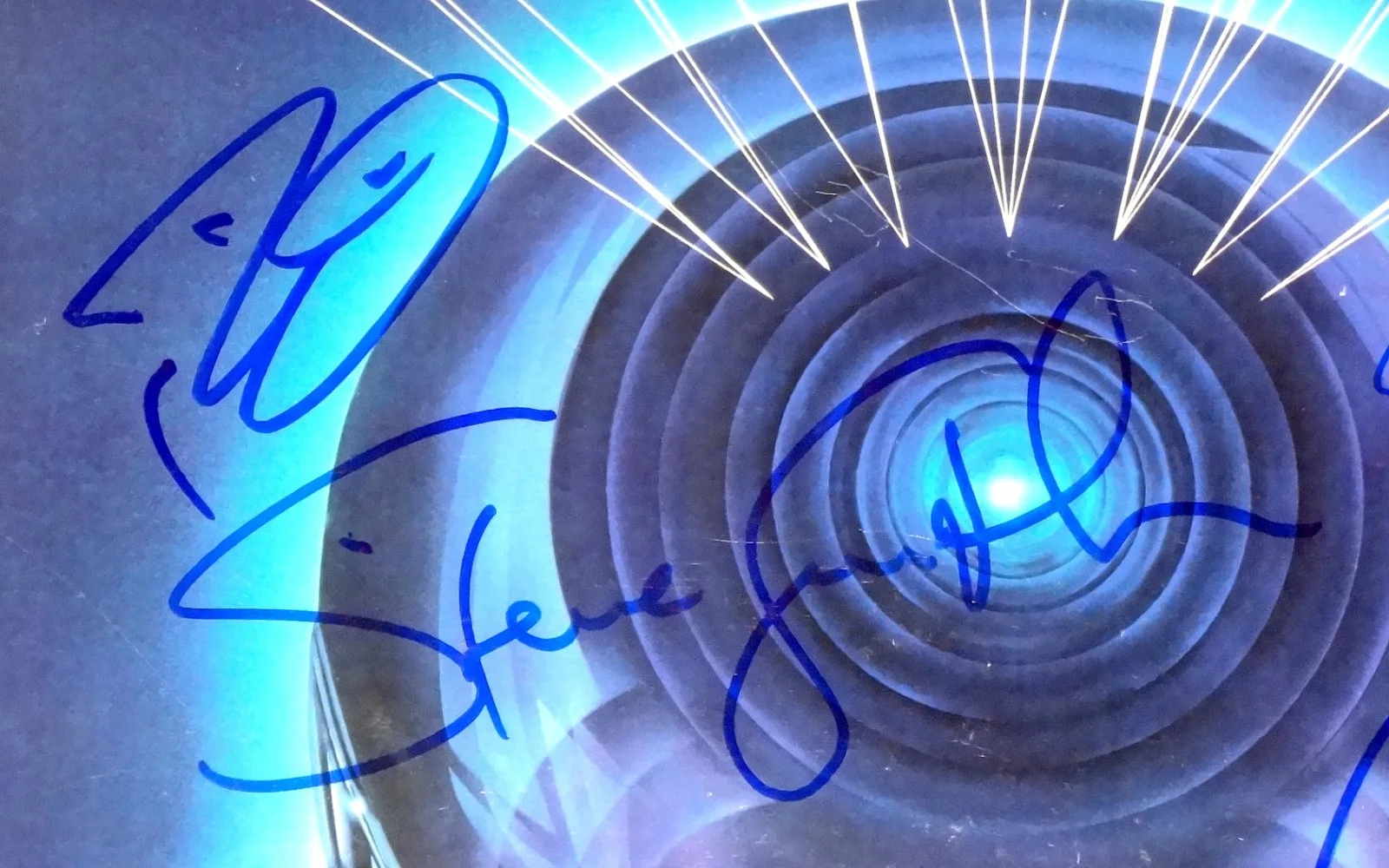 JOURNEY BAND HAND SIGNED AUTOGRAPHED FRONTIERS VINYL ALBUM BY ALL 5! RARE W/ COA, изображение 3