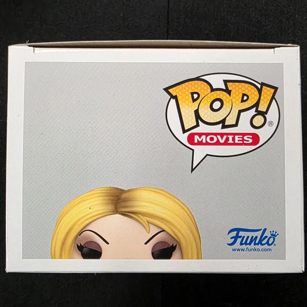 Jennifer Tilly — Jennifer Tilly signed Bride of Chucky Tiffany Funko Pop! 1250 red autograph JSA, изображение 5
