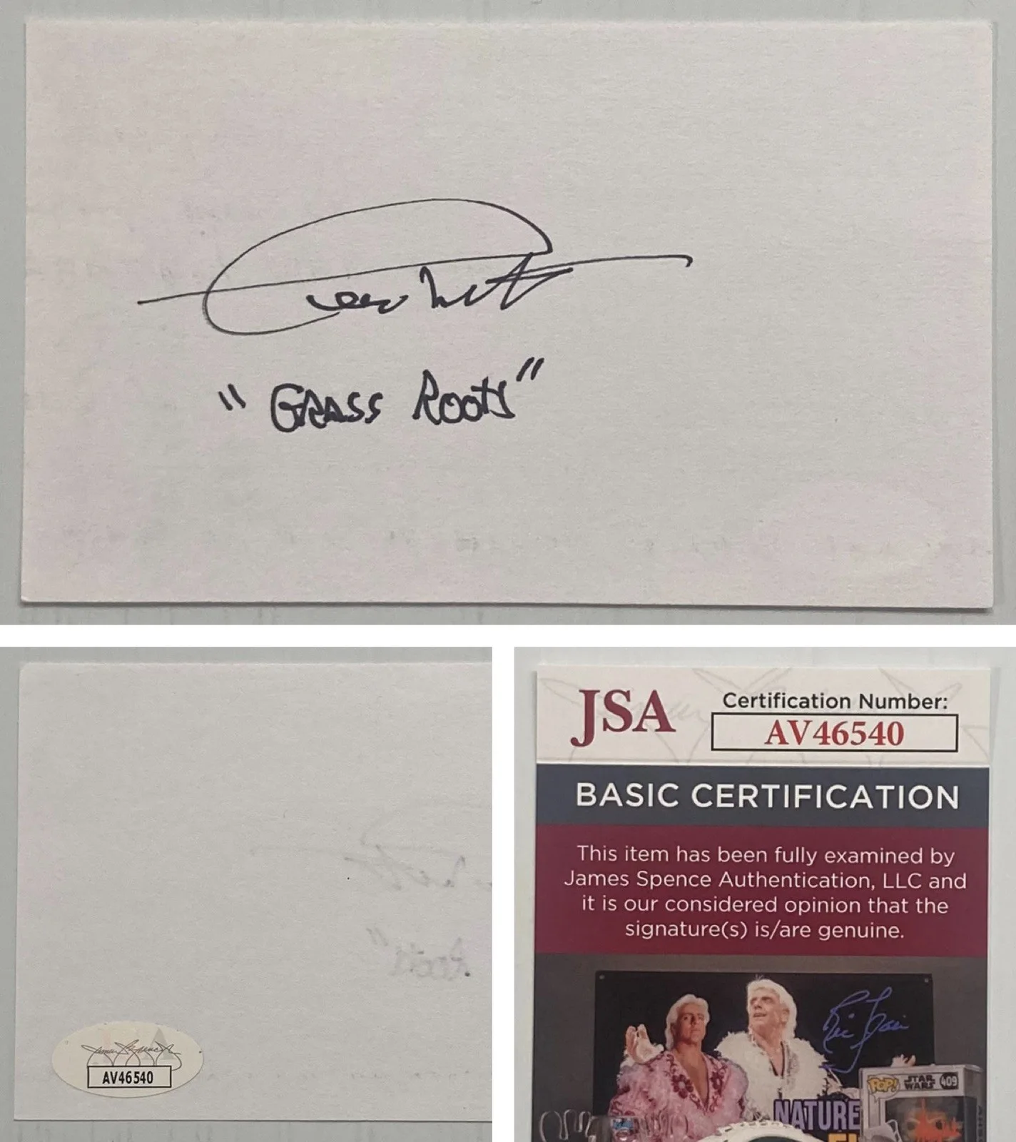 Creed Bratton — The Office Creed Bratton Signed Autograph 3x5 Index Card - JSA Cert - FREE S&H!
