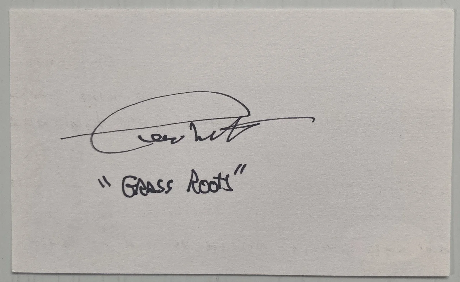 Creed Bratton — The Office Creed Bratton Signed Autograph 3x5 Index Card - JSA Cert - FREE S&H!, изображение 2