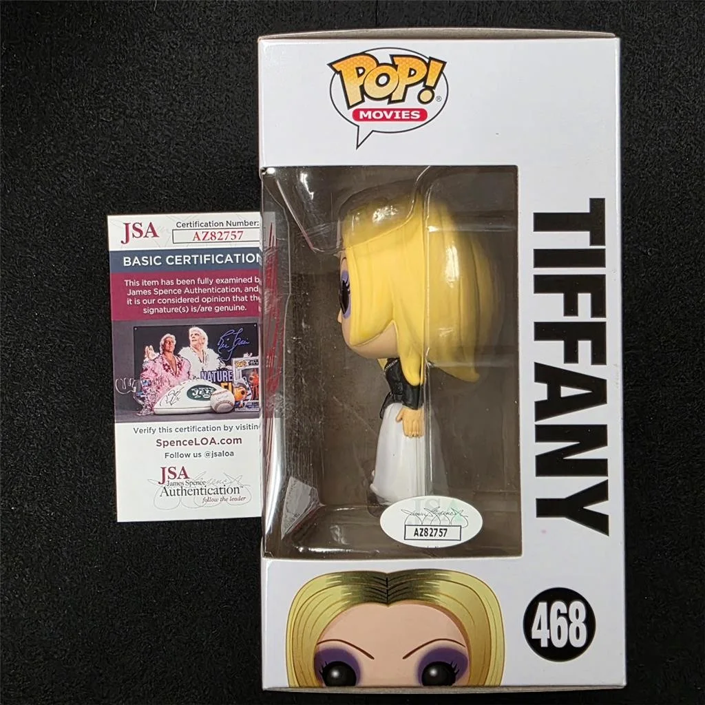 Jennifer Tilly — Jennifer Tilly signed Bride of Chucky Tiffany Funko Pop! 468 autograph JSA, image 2