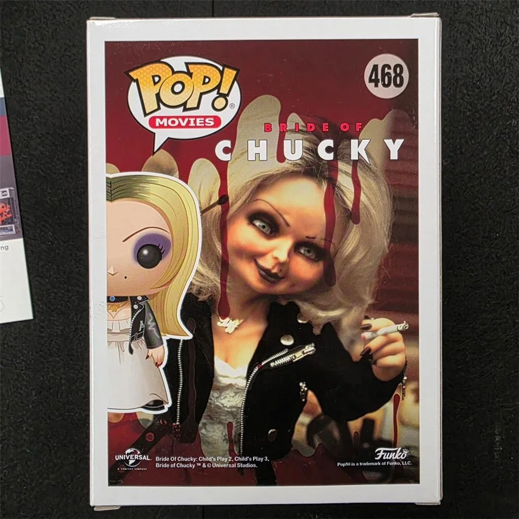 Jennifer Tilly — Jennifer Tilly signed Bride of Chucky Tiffany Funko Pop! 468 autograph JSA, image 3