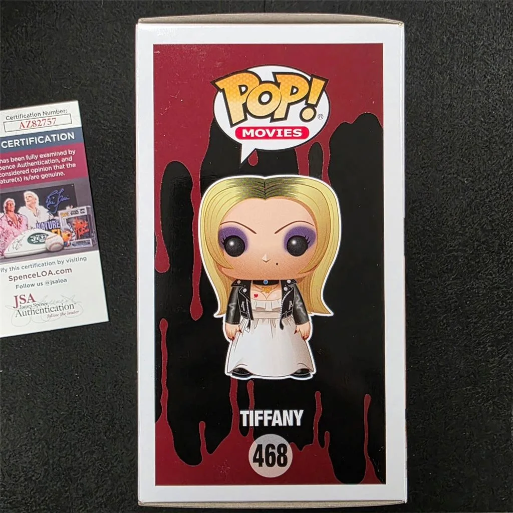 Jennifer Tilly — Jennifer Tilly signed Bride of Chucky Tiffany Funko Pop! 468 autograph JSA, image 4