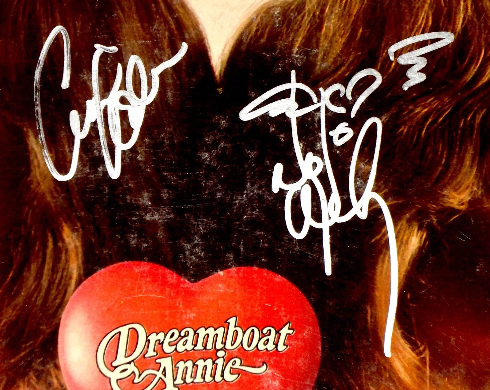 HEART BAND HAND SIGNED AUTOGRAPHED DREAMBOAT ANNIE ALBUM! W/EXACT PROOF + C.O.A., изображение 2