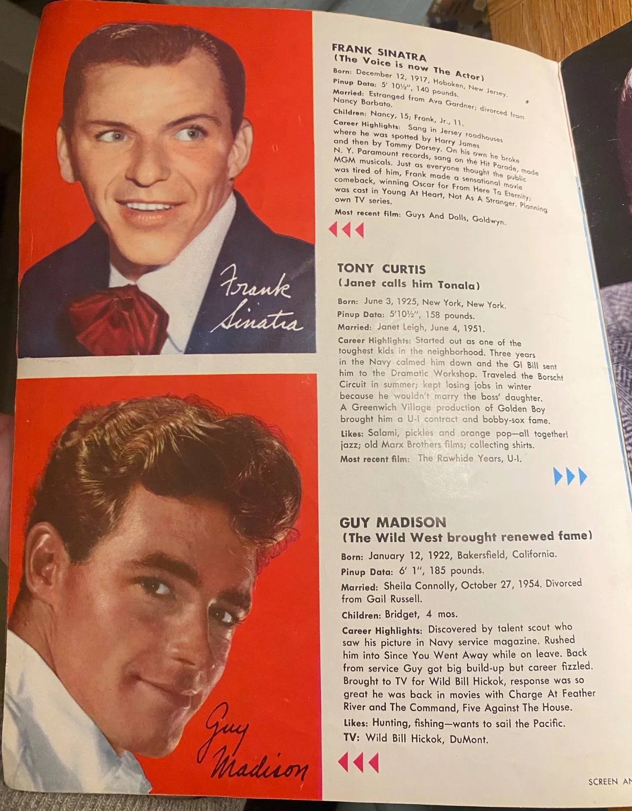 1955 SCREEN ANNUAL PIN-UPS MAGAZINE - MARILYN MONROE - GREAT PHOTOS, изображение 4