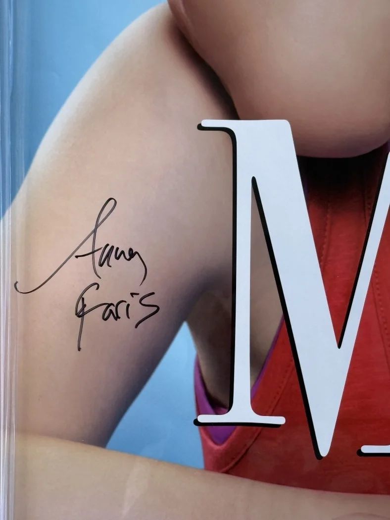 Anna Faris, Allison Janney — Anna Faris Allison Janney Signed Autographed 28x40 Poster Mom Framed JSA AL29711, изображение 3