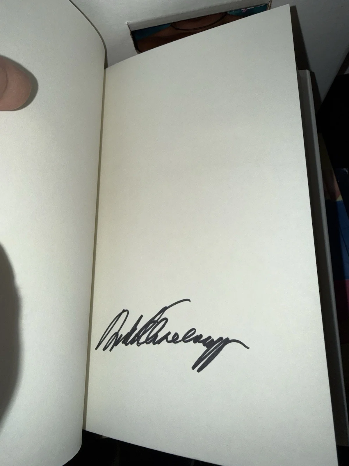 Arnold Schwarzenegger Signed Autographed Book - Be Useful Terminator Conan Auto, image 3