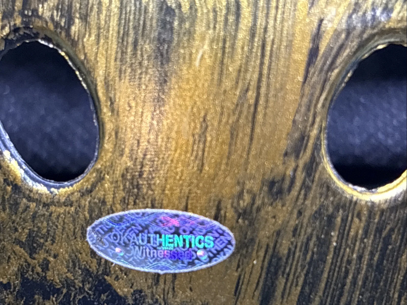 Ari Lehman — Ari Lehman Autographed Hockey Mask With Hologram COA - Jason Friday The 13 Th, image 2
