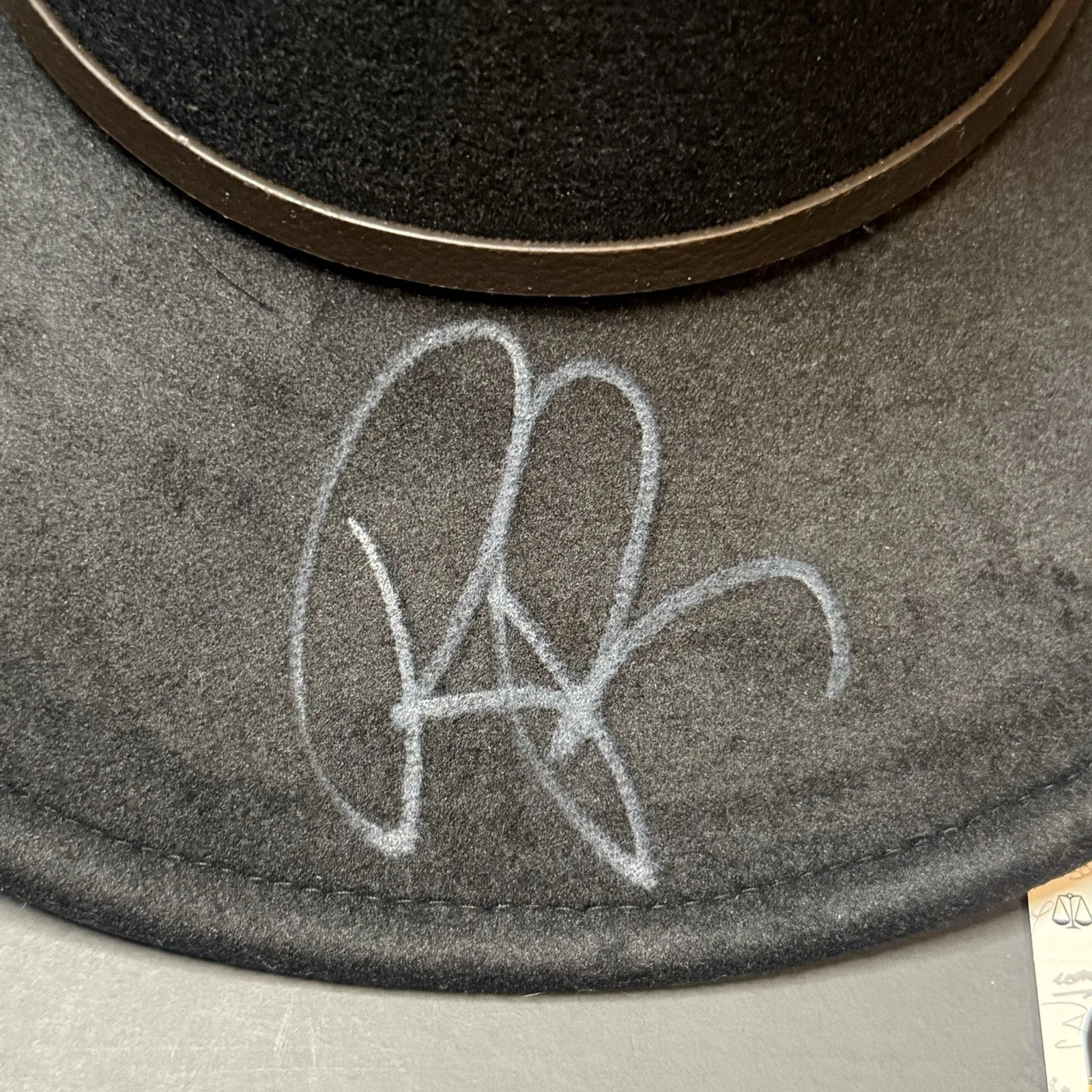 Ronnie Radke Signed Cowboy Hat Autographed Falling In Reverse Singer JSA COA, image 2