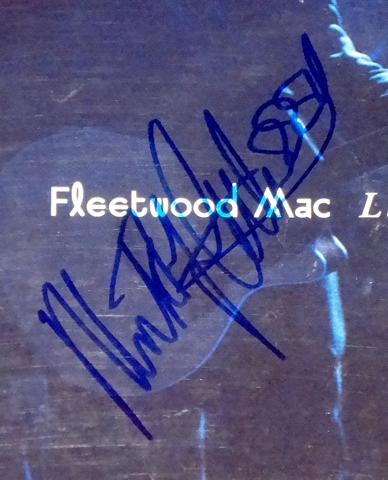 FLEETWOOD MAC MICK FLEETWOOD HAND SIGNED AUTOGRAPHED LANDSLIDE VINYL ALBUM W/COA, изображение 2