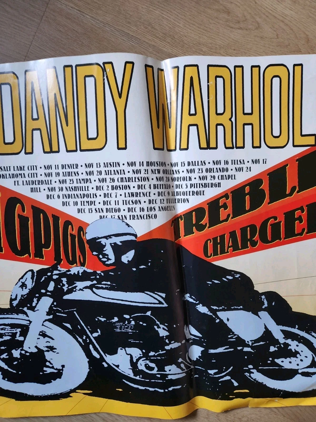 Dandy Warhols Promo Poster 1997, image 3