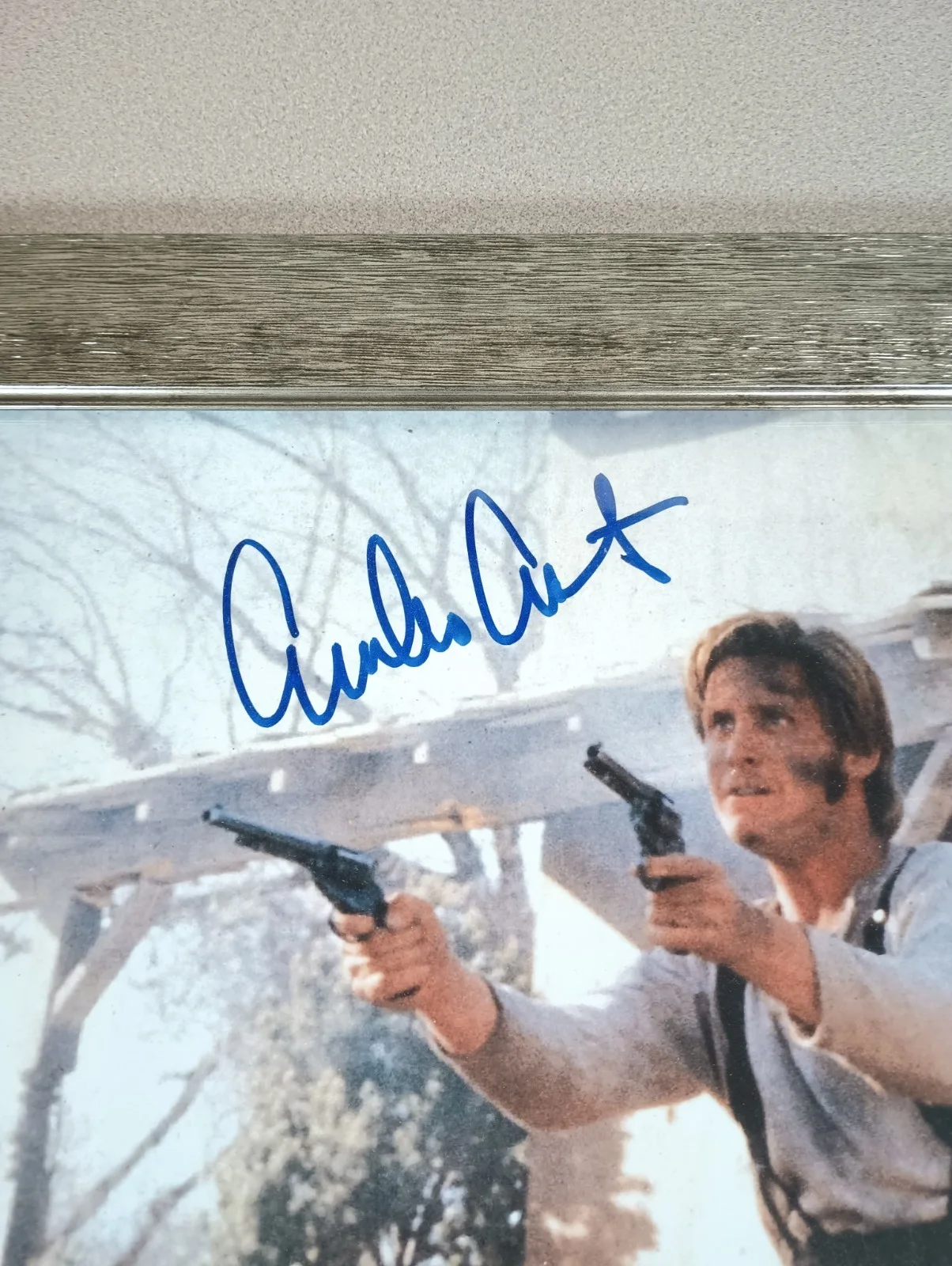 Emilio Estevez — Billy The Kid Emilio Estevez 11x14 Signed Photo Print (w/ Beckett Sticker!), изображение 3