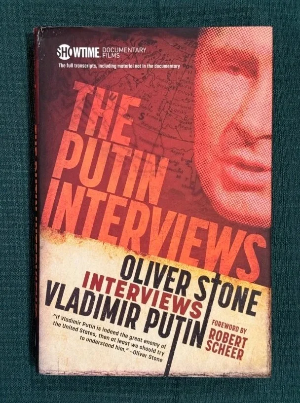 Oliver Stone — Oliver Stone Signed The Putin Interviews Book JSA Premiere Collectibles Auto, image 2