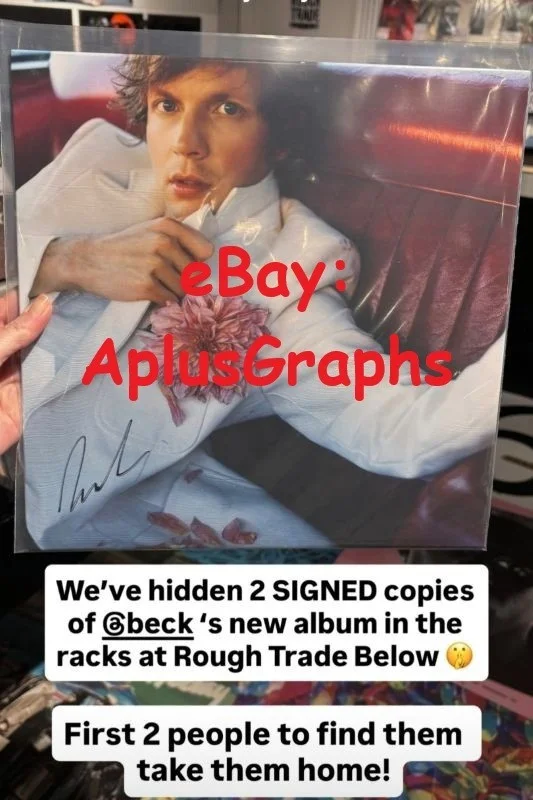 BECK... Everybody's Gotta Learn Sometime Vinyl / LP - SIGNED, image 2