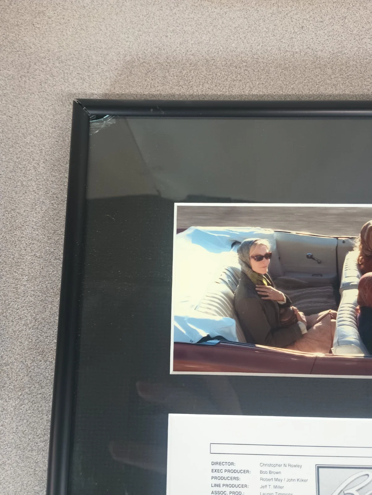 Kathy Bates — Authentic Hand Signed Bonneville Call Sheet 12x24 in (Kathy Bates & More!), image 2