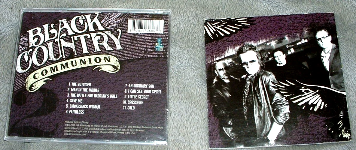 BLACK COUNTRY COMMUNION 2 NEW CD + SIGNED x 4 BOOKLET GLENN HUGHES JOE BONAMASSA, изображение 2