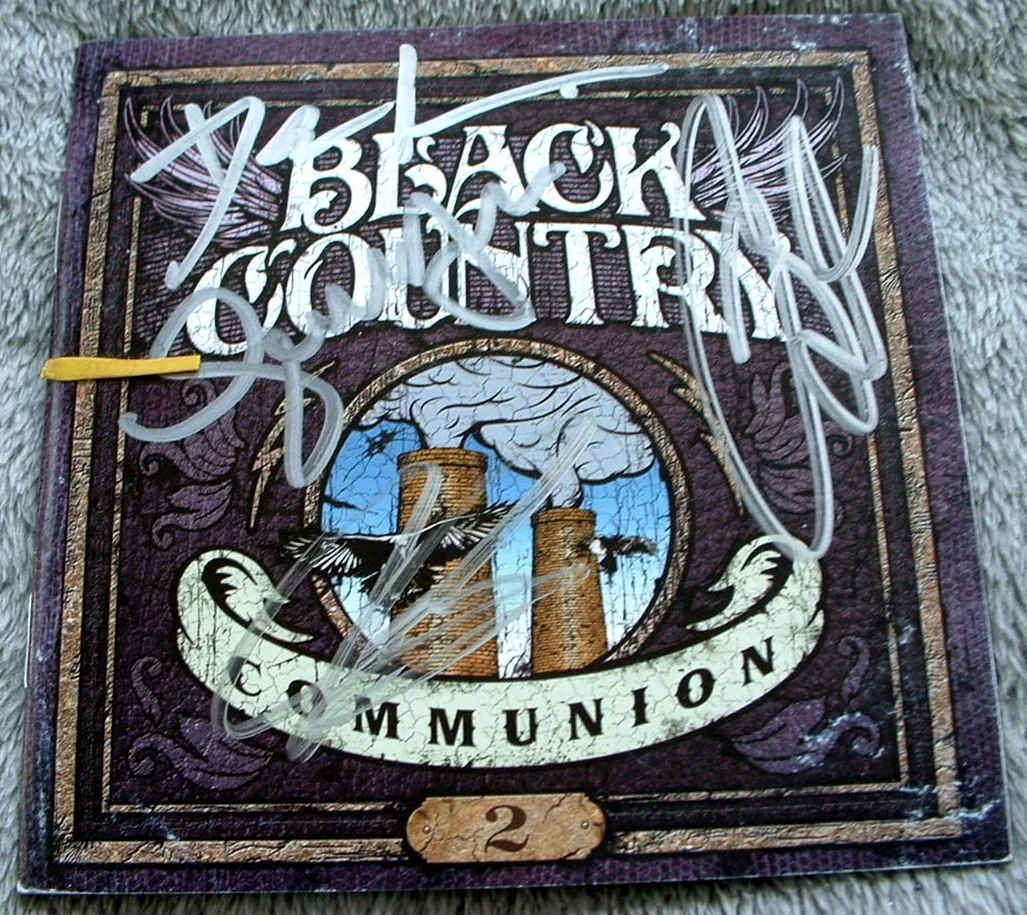 BLACK COUNTRY COMMUNION 2 NEW CD + SIGNED x 4 BOOKLET GLENN HUGHES JOE BONAMASSA, изображение 3