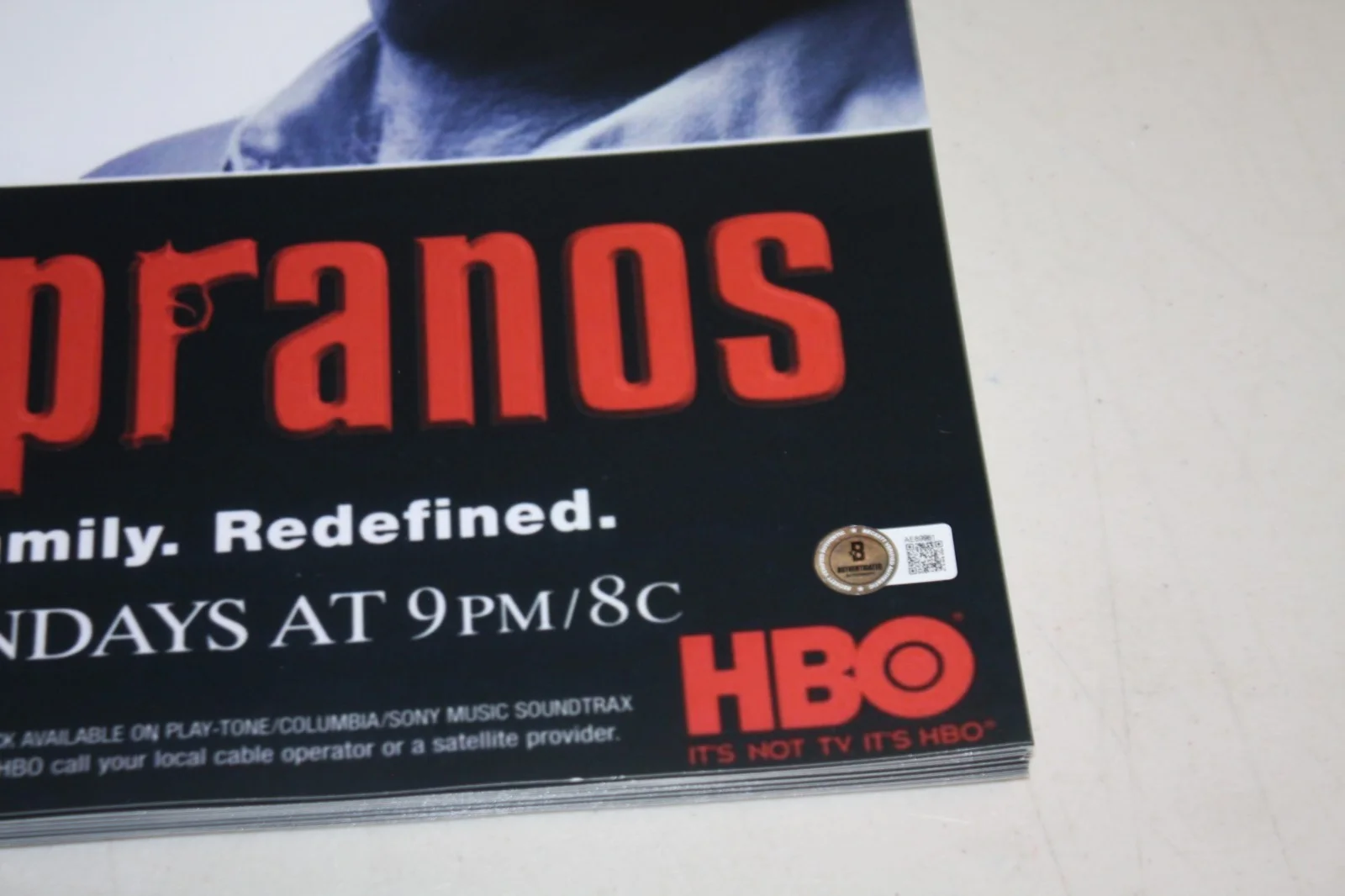 Dominic Chianese — Dominic Chianese Signed Sopranos 11x17 Autograph POSTER Photo "Uncle Jr" BECKETT, изображение 3