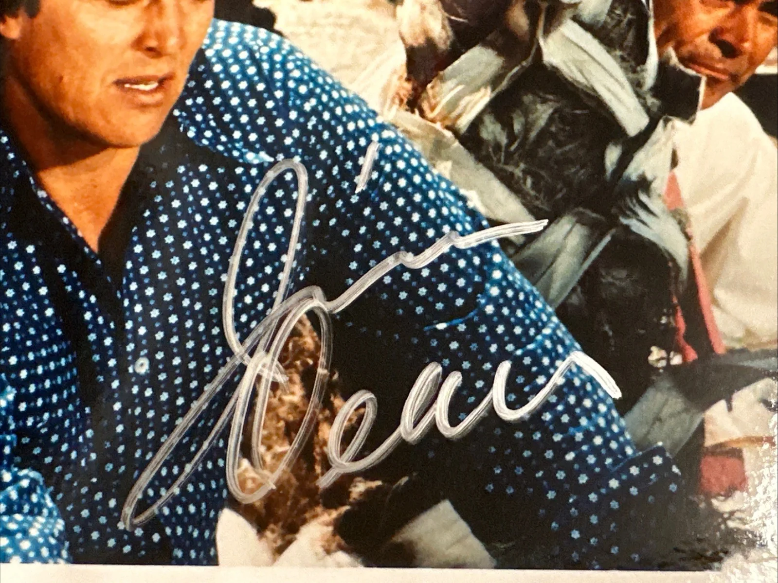 Jimmy Dean James Bond Autographed Signed 8x10 Color Photo B’BC COA, image 2