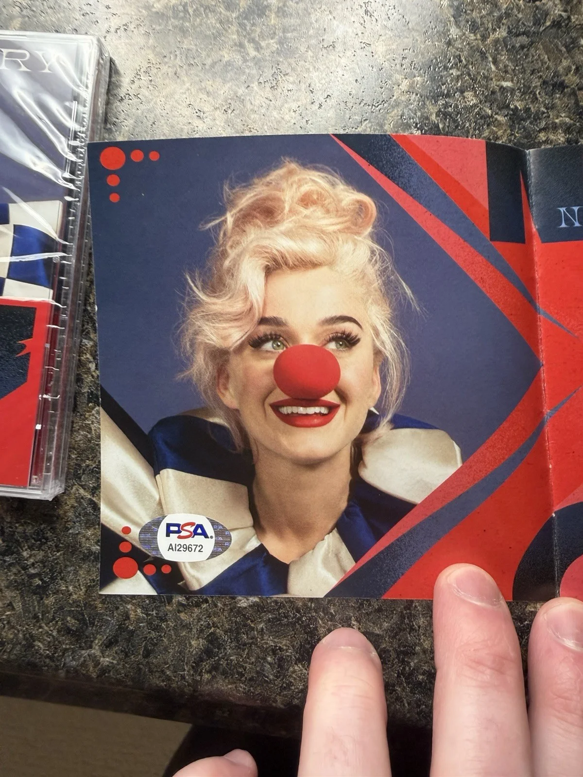 Katy Perry Signed Smile CD Booklet PSA Certified Autograph Plus Sealed Smile CD, image 3