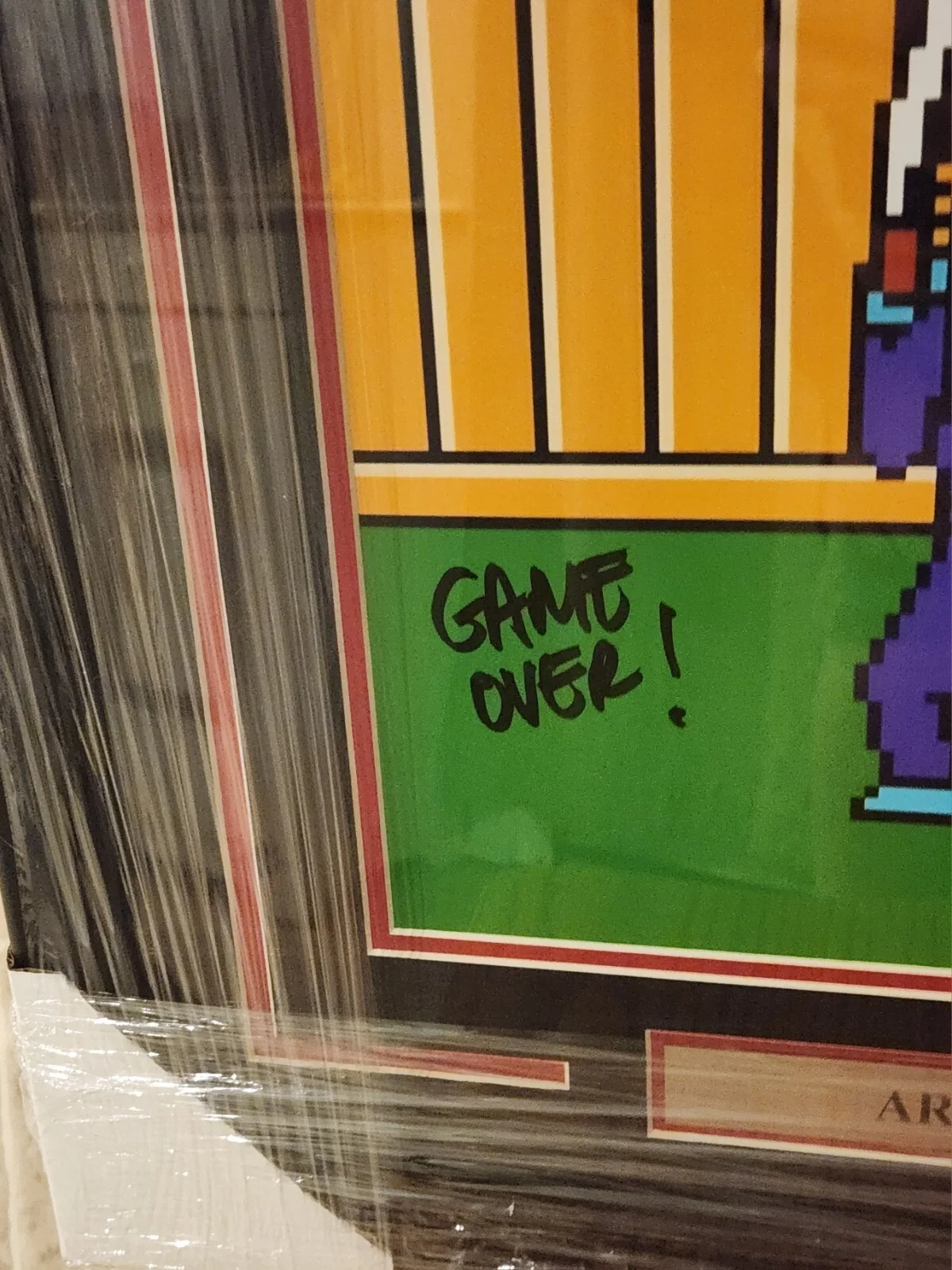 Ari Lehamn — Jason Friday 13th SIGNED ARI LEHMAN 11 X 14 NES Game Over Photo Signed JSA, image 3