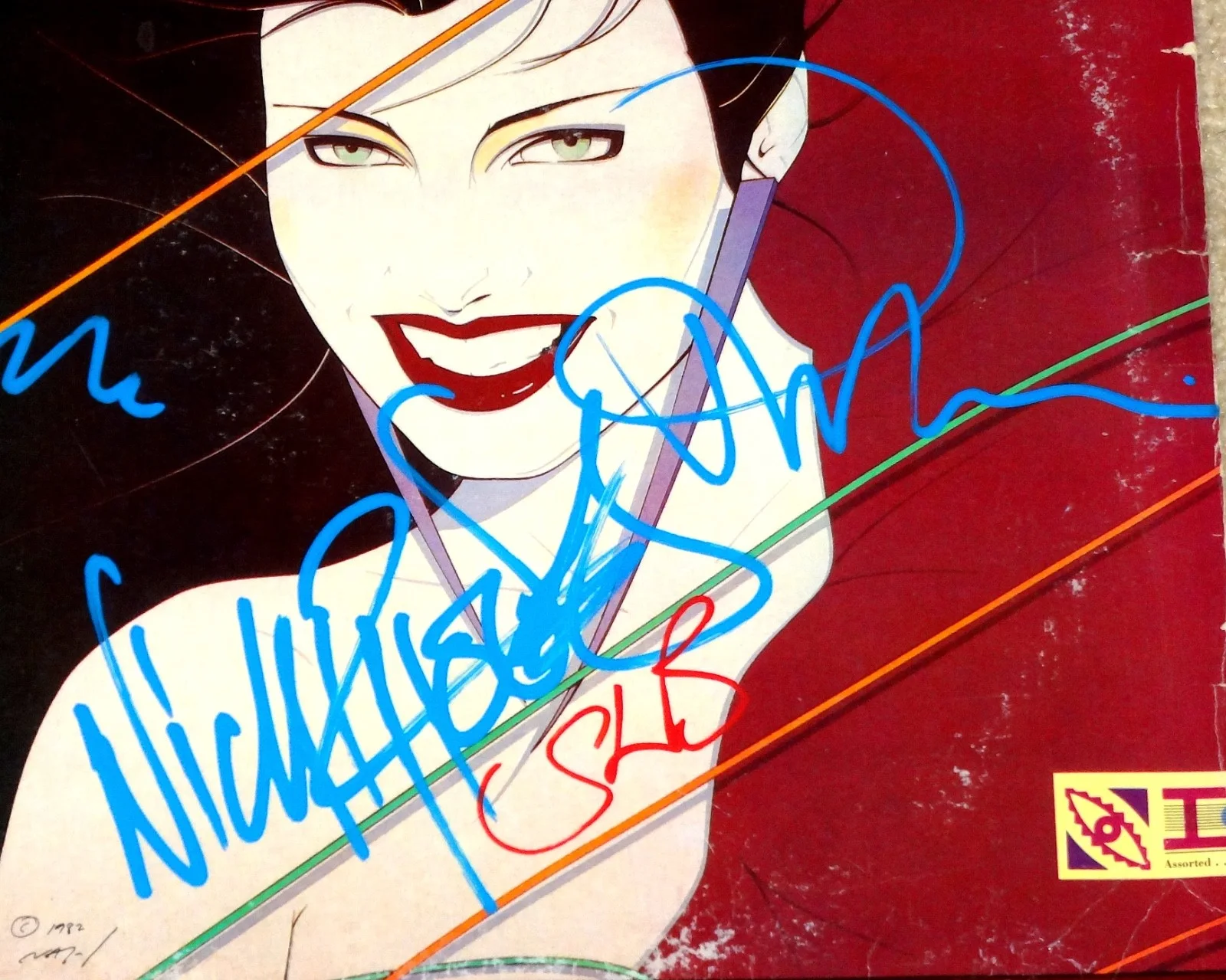 DURAN DURAN HAND SIGNED AUTOGRAPHED RIO VINYL ALBUM BY 4! WITH PROOF + C.O.A., image 2